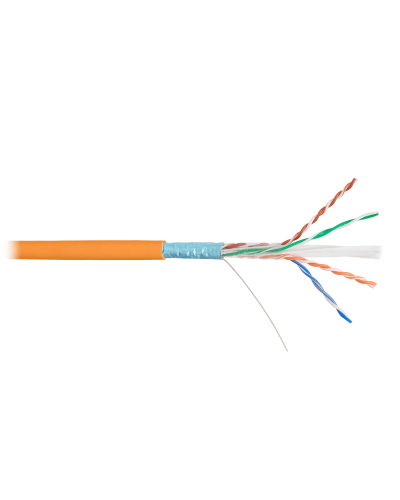 F/UTP 4pair, Cat6, Solid, In, PVC (NKL 9240C-OR). Кабель «витая пара» (LAN) для структурированных систем связи. NIKOLAN в Москве