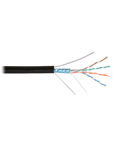 F/UTP 4pair, Cat5e, Solid, Out, SW, PVC (NMC 4905B-BK). Кабель «витая пара» (LAN) для структурированных систем связи. NIKOMAX в Москве