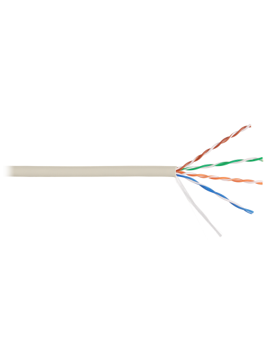 U/UTP 4pair, Cat5e, Solid, In, нг(А)-LSLTx (NMC 4100L-IY). Кабель «витая пара» (LAN) для структурированных систем связи. NIKOMAX в Москве