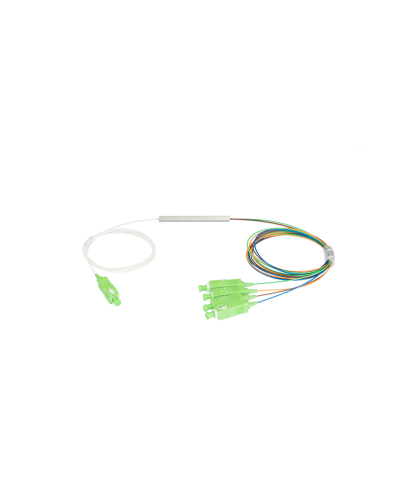 NMF-SPP1X4A1-SCA-M. Сплиттер планарный 1x4, 9/125мкм, SC/APC, 0.9 мм. NIKOMAX в Москве