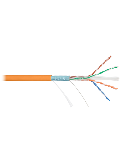 F/UTP 4pair, Cat6, Solid, In/Out, нг(А)-HF (NMC 9240C-OR). Кабель «витая пара» (LAN) для структурированных систем связи. NIKOMAX в Москве