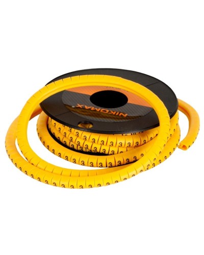 NMC-CMR-H-YL-500 (500шт). Маркер кабельный. NIKOMAX в Москве