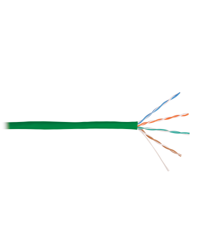 U/UTP 4pair, Cat5e, Solid, In, нг(А)-HF (NMC 9100C-GN). Кабель «витая пара» (LAN) для структурированных систем связи. NIKOMAX в Москве