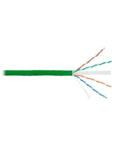 U/UTP 4pair, Cat6, Solid, In, нг(А)-HF (NMC 4140C-GN). Кабель «витая пара» (LAN) для структурированных систем связи. NIKOMAX в Москве