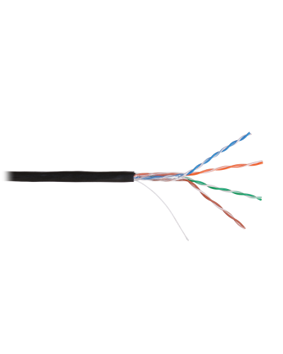 U/UTP 4pair, Cat5e, Solid, Out, нг(А)-HF (NMC 2100B-BK). Кабель «витая пара» (LAN) для структурированных систем связи. NIKOMAX в Москве