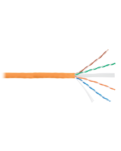 U/UTP 4pair, Cat6, Solid, In, нг(А)-HF (NMC 2140C-OR). Кабель «витая пара» (LAN) для структурированных систем связи. NIKOMAX в Москве