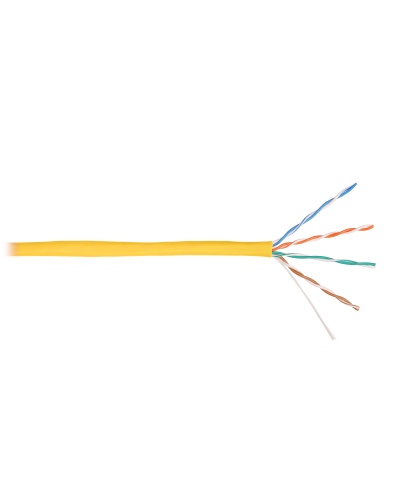 U/UTP 4pair, Cat5e, Solid, In, нг(А)-HF (NMC 4100C-YL). Кабель «витая пара» (LAN) для структурированных систем связи. NIKOMAX в Москве