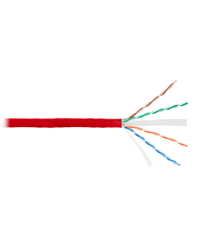 U/UTP 4pair, Cat6, Solid, In, нг(А)-HF (NMC 4140C-RD). Кабель «витая пара» (LAN) для структурированных систем связи. NIKOMAX в Москве