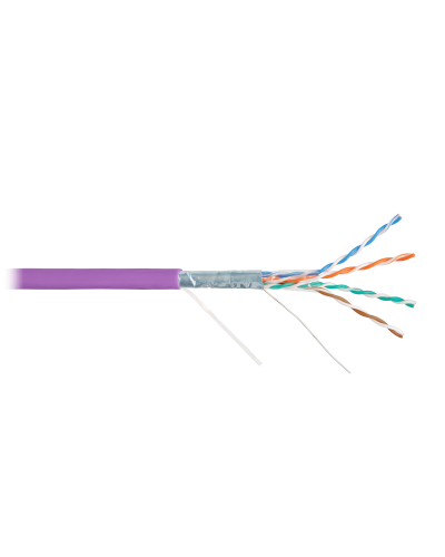 F/UTP 4pair, Cat5e, Solid, In, нг(А)-HF (NMC 4200C-VL). Кабель «витая пара» (LAN) для структурированных систем связи. NIKOMAX в Москве