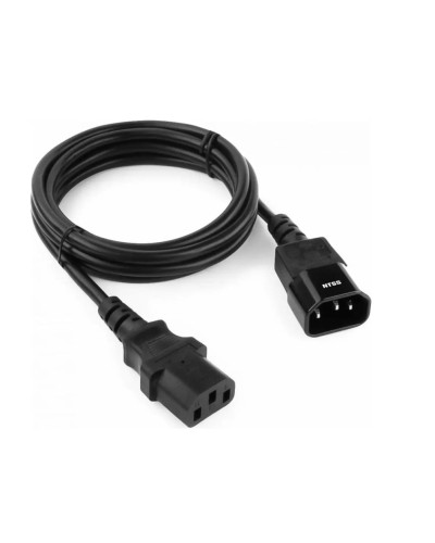 NTSS-PC13145 C13-С14 проводник.:3х1мм2 3м 220/250В 10А черный. Кабель питания. NTSS в Москве