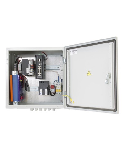 OS-44TB1(SW-80802/ILS(port 90W)). Уличный коммутатор с PoE. OSNOVO в Москве