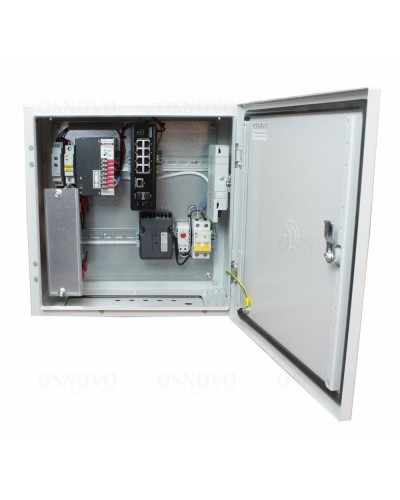 OS-44TB1(SW-60812/I). Уличная станция с термостабилизацией и резервным питанием. OSNOVO в Москве