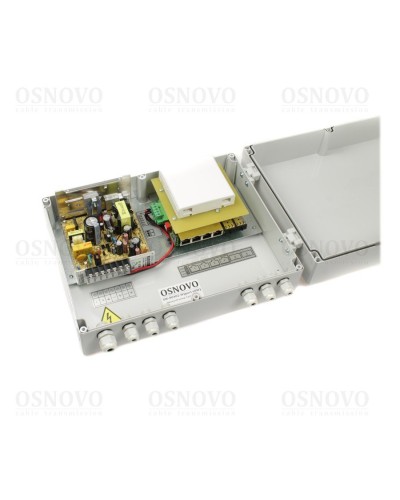 SW-80402-W(port 60W). Коммутатор 6-портовый. OSNOVO в Москве