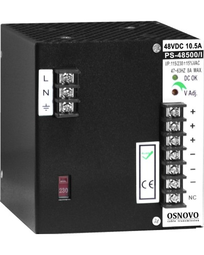 PS-48500/I. Блок питания. OSNOVO в Москве