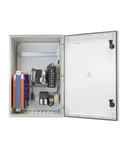 OSP-46TB1(SW-80802/ILS(port 90W)). Уличный коммутатор с PoE. OSNOVO в Москве