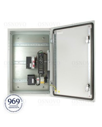 OS-46T1(SW-80822/ILR). Уличная станция с термостабилизацией и резервным питанием. OSNOVO в Москве