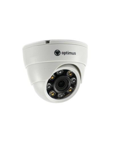 IP-E025.0(2.8)PL_DP03. Видеокамера IP купольная. Optimus в Москве