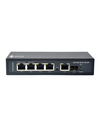 U1E-4G/1G/1S. Коммутатор с PoE . Optimus в Москве