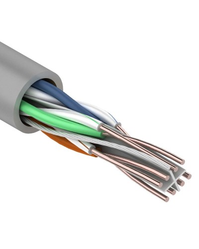 U/UTP 4PR 23AWG, CCA, CAT6, PVC, 305м. PROconnect (01-0047-3). Кабель «витая пара» (LAN) для структурированных систем связи. PROCONNECT в Москве