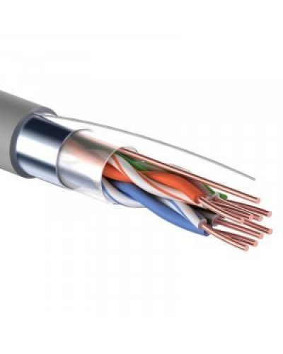 F/UTP 4PR, 24AWG, CAT5e, PVC, 100м PROconnect (01-0152-100). Кабель «витая пара» (LAN) для структурированных систем связи. PROCONNECT в Москве