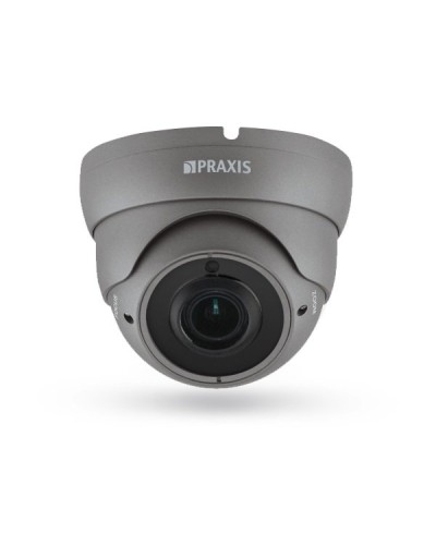 PE-7142IP 2.8-12 A/SD. Видеокамера IP купольная. Praxis в Москве