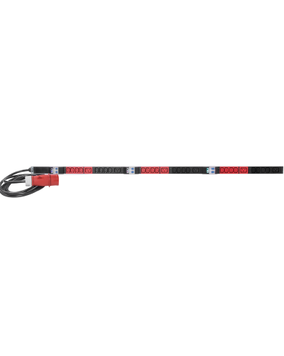 R-MC8-3x32-24C13-6C19-A-MI-1820-3-3PN. Вертикальный блок розеток. REM в Москве