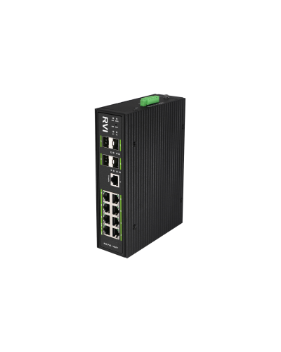 RVi-1NSIM8GP-4S. Коммутатор с питанием по PoE. RVi в Москве
