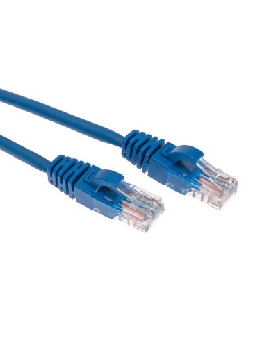 Патч-корд U/UTP, CAT 5e, RJ45-RJ45, 26AWG, LSZH, синий, 1м  REXANT (02-0104-1). Патч-корд UTP. Rexant в Москве