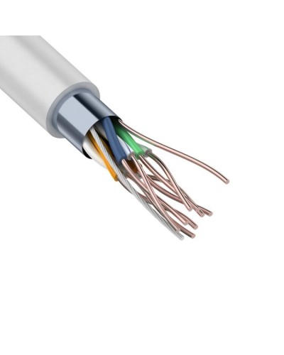 F/UTP, CAT 5e, ZH нг(А)-HF, 4PR, 24AWG, INDOOR, SOLID 305 м (01-0169). Кабель «витая пара» (LAN) для структурированных систем связи. Rexant в Москве