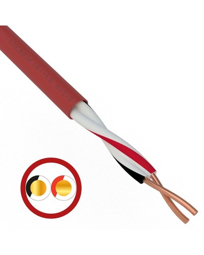 КПСВВнг(А)-LS 1х2х1,0 (01-4862)(REXANT). Кабель для систем пожарной и охранной сигнализации. Rexant в Москве