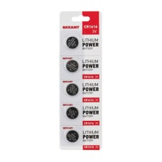 Литиевые батарейки CR1616 3 V 50 mAh (30-1104): Элемент питания