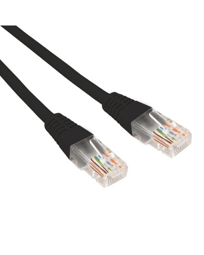 Патч-корд U/UTP CAT 6, RJ45-RJ45, 26AWG, LSZH, черный, 0.3м REXANT (02-0292-03). Патч-корд UTP. Rexant в Москве