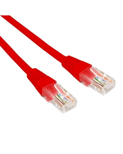 Патч-корд U/UTP CAT 6, RJ45-RJ45, 26AWG, LSZH, красный, 0.5м REXANT (02-0293-05). Патч-корд UTP. Rexant в Москве