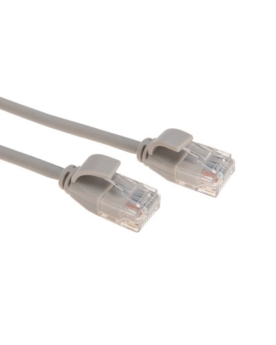 Патч-корд U/UTP CAT 6A (10G), RJ45-RJ45, 28AWG, LSZH, серый, 1м REXANT (02-0380-1). Патч-корд UTP. Rexant в Москве
