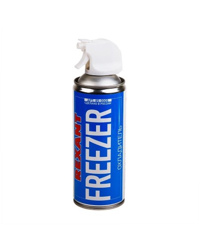 Аэрозоль охладитель FREEZER, REXANT, 400 мл. (85-0005). Баллон с охладителем. Rexant в Москве
