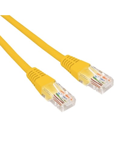 Патч-корд U/UTP CAT 6, RJ45-RJ45, 26AWG, LSZH, желтый, 1.5м REXANT (02-0295-105). Патч-корд UTP. Rexant в Москве