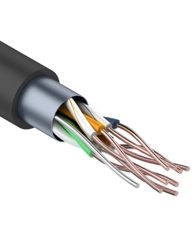 F/UTP 4PR 24AWG CAT5e 305м OUTDOOR REXANT (01-0146). Кабель «витая пара» (LAN) для структурированных систем связи. Rexant в Москве