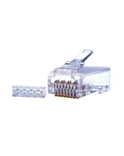 Коннекторы 8P8C UTP Cat.6 3U (RJ-45) (100шт) (10-0206). Разъем RJ-45. SUPRLAN в Москве