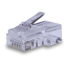 Коннекторы 8P8C UTP Cat.5e 50U (RJ-45) (100шт) (10-0207). Разъем RJ-45. SUPRLAN