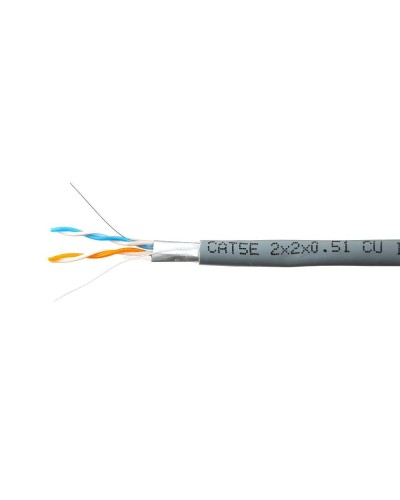 FTP indoor 2x2x24AWG Cu Light 100 (SkyNet)(1693106). Кабель «витая пара» (LAN) для структурированных систем связи. SkyNet в Москве