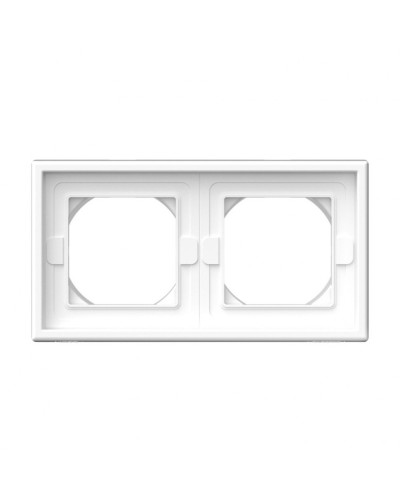 ArtGallery Aqua рамка 2-местная, IP44, белый (GAL440102). Рамка. Systeme Electric в Москве
