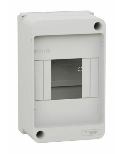 City9 Box XS 4 модуля без дверцы, белый (EZ9EAA104). Щиток модульный. Systeme Electric в Москве