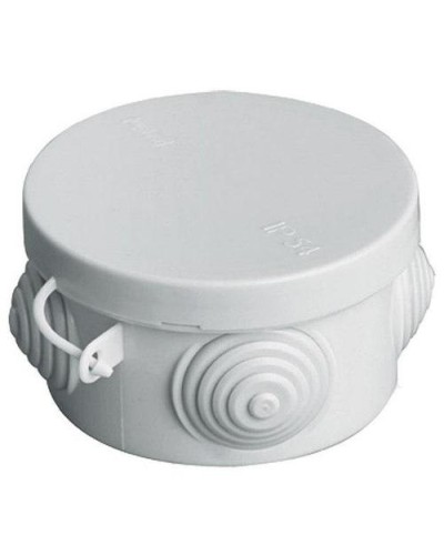 Коробка ОП D65х40мм, крышка, IP54, 4вх. (SQ1401-0101). Распаячная коробка. TDM ЕLECTRIC в Москве