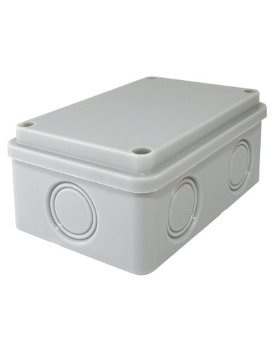 Коробка ОП 120х80х50мм, крышка, IP55, 6 вх., без гермовводов (SQ1401-0825). Распаячная коробка. TDM ЕLECTRIC в Москве