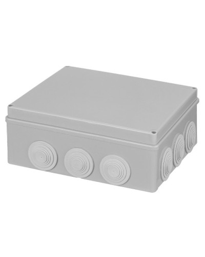 Распаячная коробка ОП 240х190х90мм, крышка, IP55, 12 гермовводов TDM (SQ1401-1143). Распаячная коробка ОП. TDM ЕLECTRIC в Москве