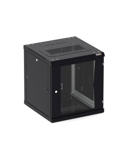 TWC-156045-R-G-BK. Шкаф телекоммуникационный 19 настенный 15U. TLK в Москве