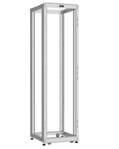 TRK-245510-R-GY. Монтажная стойка двухрамная раздвижная 19, 24U (600-1000). TLK в Москве