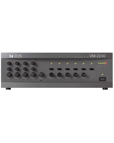 VM-2240 ER (TOA). Усилитель трансляционный зональный, 240 Вт. TOA в Москве