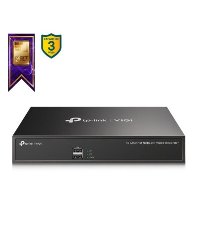 VIGI NVR1016H. IP-видеорегистратор 16-канальный. TP-Link в Москве
