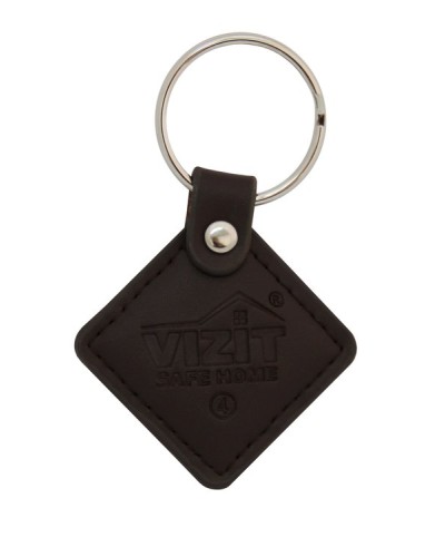 VIZIT-RF2.2 (Brown). Брелок proximity кожаный. VIZIT в Москве